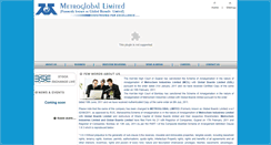 Desktop Screenshot of metrogloballimited.com